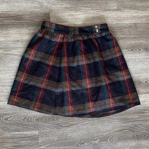 American Apparel Plaid Skirt